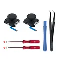 Produktbild: Wigearss Ersatz 3D Sensor Joystick Analog Stick und Reparatur Werkzeuge Kit für Nintendo Switch/Switch OLED Joy-con Controller/Switch Lite Controller