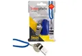 Produktbild: Idena Trillerpfeife Idena 40187 - Triller-Pfeife aus Metall, Signal-Pfeife mit blauem