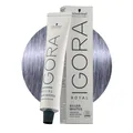 Produktbild: Schwarzkopf Igora Royal Silver Whites Grey Lilac 60ml  - permanente Haarfarbe