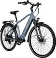 Produktbild: Tretwerk Sonic Pedelec 28 Zoll E Bike Trekkingrad 160 - 180 cm Elektrofahrrad Trekking 8 Gänge azur 48 cm