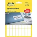 Produktbild: AVERY Zweckform 3323 Universaletiketten Weiß 38 x 14 mm 29 Blatt à 32 Etiketten