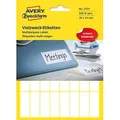 Produktbild: AVERY Zweckform Etiketten 3323 weiß 38,0 x 14,0 mm, 928 Etiketten