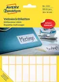 Produktbild: Avery Zweckform 3323 Haushaltsetiketten selbstklebend (38x14mm, 928 Aufkleber auf 29 Bogen, Vielzweck-Etiketten für Haushalt, Schule und Büro zum Beschriften und Kennzeichnen) blanko, weiß