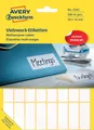 Produktbild: AVERY Zweckform Vielzweck Etiketten 38 x 14 mm weiß 928 Etiketten