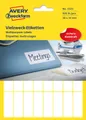 Produktbild: AVERY Zweckform Etiketten 3323 weiß 38,0 x 14,0 mm, 928 Etiketten 