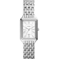 Produktbild: Fossil Quarz / 3 Zeiger Datum Raquel ES5221 - weiß,silberfarben - 23mm