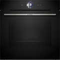 Produktbild: Bosch HBG7764B1 - Serie 8 Backofen mit 5 Jahre Garantie, Schwarz, Air Fry Funktion, Pyrolyse, 60 x 60 cm