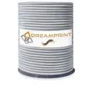 Produktbild: Dreamprint Expanderseil 100m Grau 6mm Ø – Gummiseil, Planenseil, elastisches Seil für Innen & Außen – Wetterfest & Reißfest – Ideal für Lad
