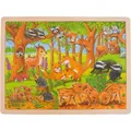 Produktbild: Goki Wooden Puzzle - Waldtiere (48 Teile) (57734)