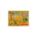 Produktbild: Einlegepuzzle Tierkinder im Wald