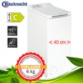 Produktbild: Bauknecht Waschmaschine Toplader 6kg Weiss 40cm Display Mehrfachwasserschutz