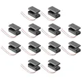 Produktbild: 10x Batteriehalter für 9 V-Block Akkuhalter Batteriefach mit Schalter Ein Aus