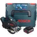 Produktbild: Bosch GKM 18V-50 Professional Akku Metall Handkreissäge 18 V 136 mm Brushless + 1x Akku 4,0 Ah + L-Boxx - ohne Ladegerät