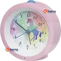 Produktbild: TFA Dostmann Analog Kinder Wecker Einhorn, 60.1033.12, Mit Pferd Motiv