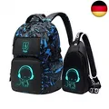 Produktbild: Asge Rucksack Jungen Schulrucksack Mädchen Teenager Jugendliche Coole Schule