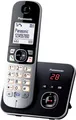 Produktbild: Panasonic KX-TG6821FRB Schnurloses Telefon mit Anrufer-ID und beleuchteter Tasta