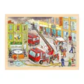 Produktbild: GOKI HOOLEN JIGSAW Puzzle Fire Fighting, 96st.