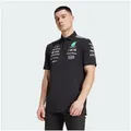 Produktbild: adidas Performance Funktionsshirt MERCEDES - AMG PETRONAS FORMULA ONE TEAM POLOSHIRT (1-tlg) schwarz L (44)