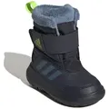 Produktbild: adidas Performance Winterplay I (Nylon, Futter, Schmutzfang, Klettverschluss) dunkelblau Winterstiefel blau 20 EU