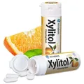 Produktbild: Miradent Zahnpflegekaugummi Xylitol Fresh Fruit