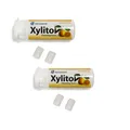 Produktbild: Miradent Xylitol Chewing Gum Zahnpflegekaugummis Fruit 2x30 Stück