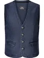 Produktbild: Jan Vanderstorm Herren Weste Torell in Jeans-Optik, Freizeitweste aus reiner Baumwolle, Anzugweste im Denim-Look für Männer, große Größen L-7XL Blau, 5xl (xxxxxl) - 74