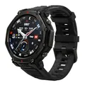 Produktbild: Amazfit T-Rex 3 Pro Outdoor Smartwatch 48mm Saphir-AMOLED-Display, Titan-Lünette, Dualband-GPS, Offline-Karten, 25 Tage Akku, Integ. Taschenlampe, 10 ATM, 180+ Sportmodi für Android & iPhone