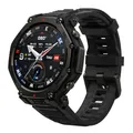 Produktbild: Amazfit T-Rex 3 Pro Outdoor Smartwatch 48mm Saphir-AMOLED-Display Titan Schwarz
