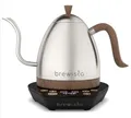 Produktbild: Brewista Artisan Stainless Steel | Elektrischer Wasserkocher | Schwanenhalsauslauf | Temperaturregelung | Slow Coffee Barista | 1,0 L
