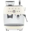 Produktbild: SMEG EGF03CREU Siebträgermaschine Creme