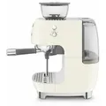 Produktbild: Smeg EGF03CREU - Espressomaschine mit Mahlwerk im 50's Style, Creme