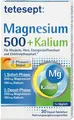 Produktbild: tetesept Magnesium 500 Kalium Nahrungsergänzungsmittel Muskeln Herz 30 Tabletten