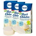 Produktbild: Küchle runde Back Oblaten Bio Vegan 40mm 23g pro Packung 3er Pack Esspapier zum Backen von Makronen & Lebkuchen