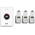 Produktbild: BOSCH smarter WLAN-Regler EasyControl, Set mit 3 Funk-Thermostaten, weiß - 7736701393