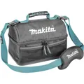 Produktbild: Makita E-15590 Lunchtasche Plus, mit Tragegriff und Schultergurt, innen mit Isolierfolie ausgekleidet, leichte Reinigung, verstärkter Boden, 8,5 Liter Fassungsvolumen, 330 x 200 x 230 mm (LxBxH)