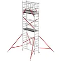 Produktbild: Altrex Klappgerüst RS Tower 54 Aluminium Holz Plattform 0,75x1,85m ohne Safe-Quick 6,8m AH