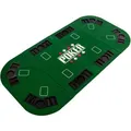 Produktbild: Maxstore Pokermatte 20030130, 160 x 80 cm, rechteckig, 8 Spieler, grün