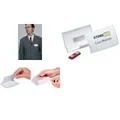 Produktbild: DURABLE Namensschild CLICK FOLD 40x75 mm mit Magnet PP 1 Pg. à 10 Stück 821219