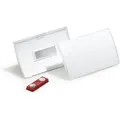 Produktbild: Durable - Namensschild click fold 75 x 40 mm (b x h) Magnet transparent 10 St./Pack.