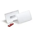Produktbild: Durable CLICK FOLD mit Magnet - VE 20 Stk HxB 40 x 75 mm - Akkreditierung Namensschild