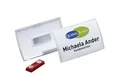 Produktbild: DURABLE Click Fold Namensschilder mit Magnet 7,5 x 4,0 cm, 10 St.