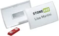 Produktbild: 10 DURABLE Namensschild Click Fold, mit Magnet, 75 x 40 mm