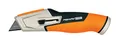 Produktbild: Fiskars Universalmesser mit einziehbarer Klinge, Länge 17,7 cm, Rostfreier Stahl/Kunststoff, Schwarz/Orange, CarbonMax, 1027223