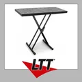 Produktbild: Gravity KSX 2 RD Set mit Keyboardstativ X-Form doppelt und Auflagetisch