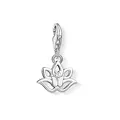 Produktbild: Thomas Sabo Damen Charm-Anhänger Lotos Blüte Charm Club 925 Sterling Silber 1300-051-14