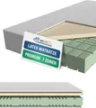 Produktbild: AM Qualitätsmatratzen | Premium Latex-Matratze 90x200 cm | H2 | Kaltschaummatratze mit 4 cm Latex-Auflage | 23 cm Höhe | Germany | 90 x 200 cm