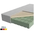 Produktbild: Latexmatratze in Premiumhöhe, Langlebige 7-Zonen Latex-Matratze, Waschbarer Bezug, AM Qualitätsmatratzen, 23 cm hoch, 90x200 cm 90 cm x 200 cm x 23 cm