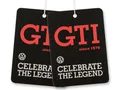 Produktbild: BRISA VW Collection - Volkswagen Luft-Erfrischer-Duft-Spender im VW GTI Motiv 2ER-SET (SPORT FRESH/CELEBRATE THE LEGEND/SCHWARZ)