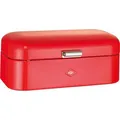 Produktbild: Wesco Brotkasten Grandy, Stahlblech, Klappdeckel, 42 x 22 x 17cm, rot