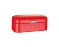 Produktbild: WESCO Brotkasten Grandy rot Retro Metall 42x22x17cm mit Lüftungslöchern